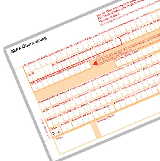 Symbolbild Überweisung